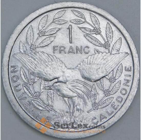 Новая Каледония 1 франк 2018 КМ10 aUNC арт. 56629