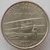 Монета США 25 центов 2001 D КМ319 UNC Северная Каролина (J05.19) арт. 15309