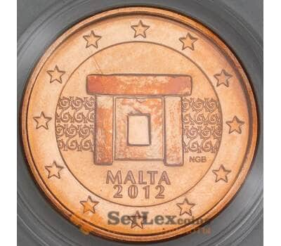 Мальта 5 центов 2012 BU из набора арт. 54902