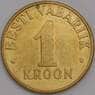 Эстония монета 1 крона 2000 КМ35 aUNC  арт. 16899