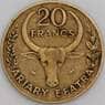 Мадагаскар монета 20 франков 1984 КМ12 XF арт. 45230