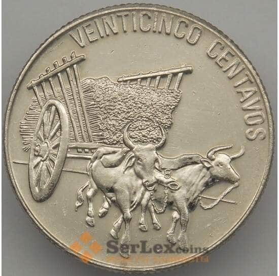 Доминиканская республика 25 сентаво 1989 КМ71.1 aUNC (J05.19) арт. 18646