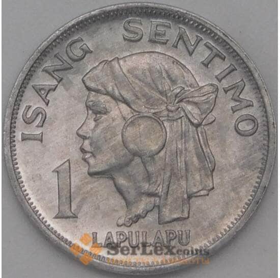 Филиппины 1 сантим 1967 КМ196 UNC арт. 22763