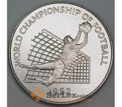 Монета Ямайка 1 доллар 1982 КМ96 BU Футбол арт. 18573