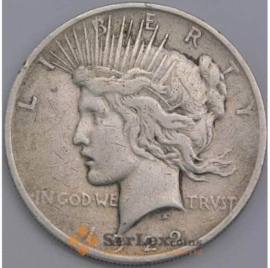 США монета коллкционная 1 1922 КМ150 F Peace арт. 43077