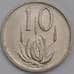 Монета Южная Африка ЮАР 10 центов 1974 КМ85 UNC арт. 39242