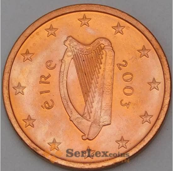 Ирландия монета 5 центов 2003 BU наборная арт. 28767