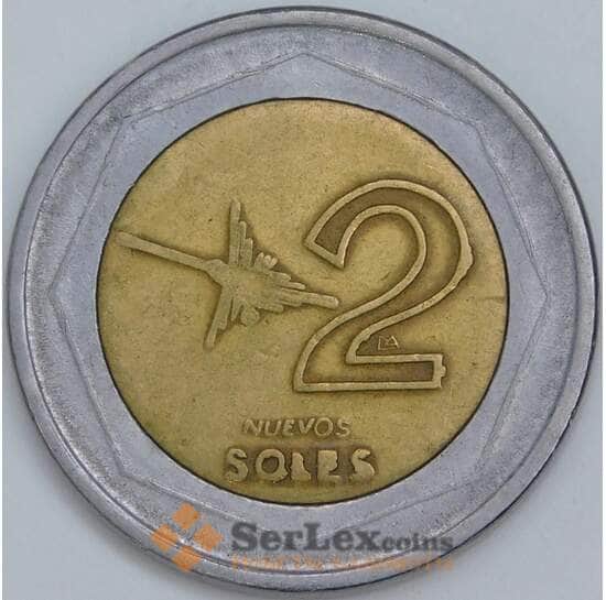 Перу 2 новых соля 1995 КМ313 VF арт. 57679 Перу 2 новых соля 1995 КМ313 VF арт. 57679
