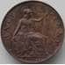 Монета Великобритания 1/2 пенни 1901 КМ789 AU арт. 12007