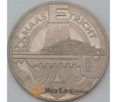 Монета Нидерланды 10 экю 1993 Х70 Маастрихтский договор арт. 26245