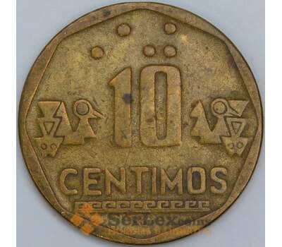 Перу 10 сентимо 1996 КМ305  арт. 57617