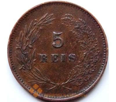 Монета Португалия 5 рейс 1906 КМ530 XF арт. 8671