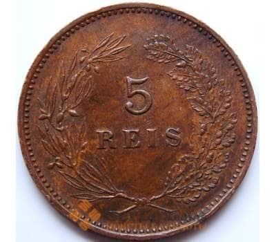 Монета Португалия 5 рейс 1910 КМ555 XF арт. 8672