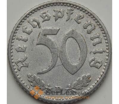 Монета Германия 50 рейхспфеннигов 1935 D КМ87 VF арт. 7618