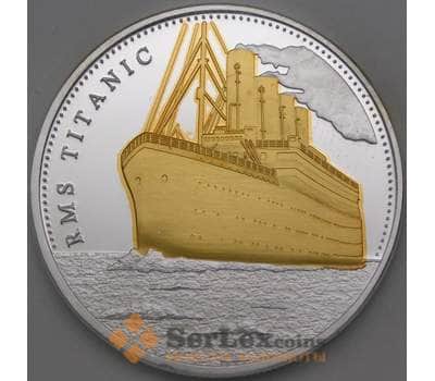 Великобритания жетон Титаник Prooflike UNUSUAL арт. 28808