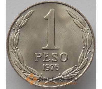 Монета Чили 1 песо 1976 КМ208 UNC (J05.19) арт. 17420