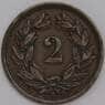 Швейцария 2 раппен 1927 КМ4 XF арт. 40501