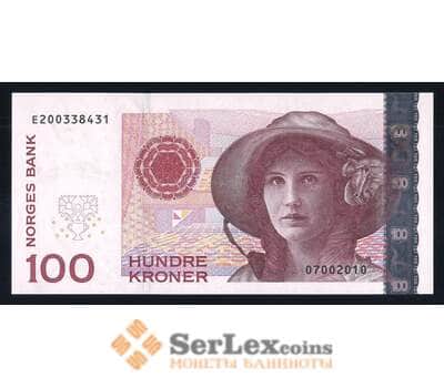 Норвегия 100 крон 2010 Р49е UNC арт. 54717