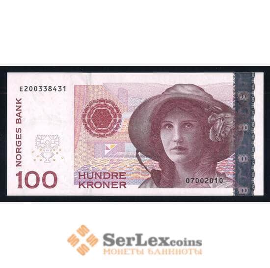 Норвегия 100 крон 2010 Р49е UNC арт. 54717 Норвегия 100 крон 2010 Р49е UNC арт. 54717