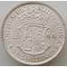 Монета Южная Африка ЮАР 2 1/2 шиллинга 1944 КМ30 aUNC Серебро арт. 14656
