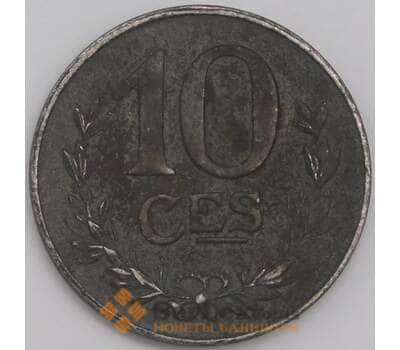 Люксембург монета 10 сантимов 1921 КМ31 VF арт. 42797