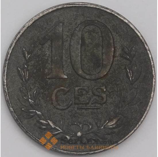 Люксембург монета 10 сантимов 1921 КМ31 VF арт. 42797