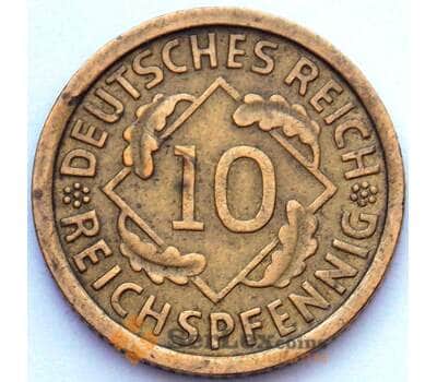 Монета Германия 10 пфеннигов 1929 J КМ40 XF (J05.19) арт. 16805