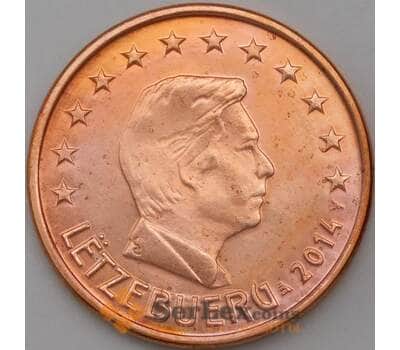 Монета Люксембург 5 центов 2014 BU Из набора арт. 28561
