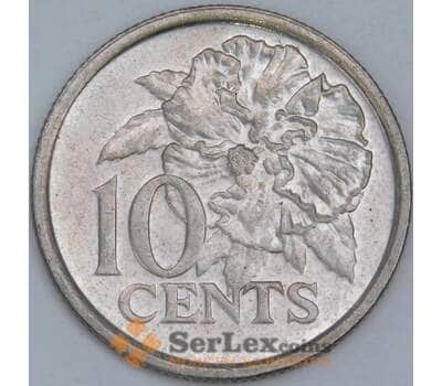 Тринидад и Тобаго 10 центов 1998 КМ31 aUNC арт. 57533