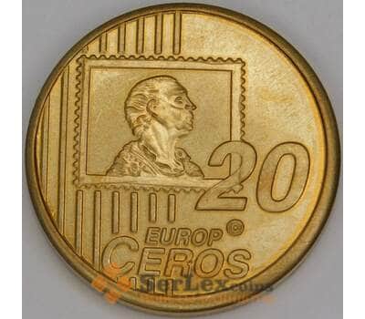 Лихтенштейн 20 центов 2004 aUNC арт. 53296