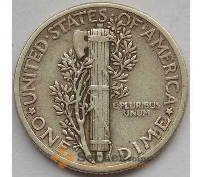 Монета США дайм 10 центов 1940 КМ140 VF арт. 12808