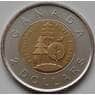 Канада 2 доллара 2011 КМ1167 UNC Парки Канады - Тайга арт. 8192