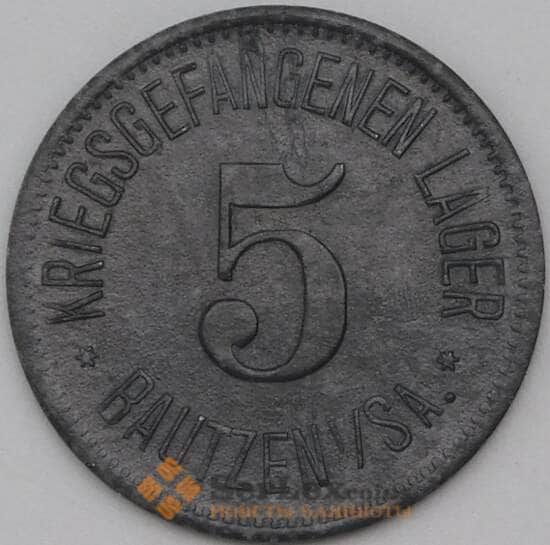 Германия Нотгельд 5 пфеннигов 1916 Баутцен арт. 23652