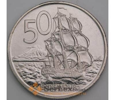 Новая Зеландия 50 центов 1977 КМ37 UNC арт. 49217