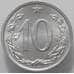Монета Чехословакия 10 геллеров 1969 КМ49.1 UNC (J05.19) арт. 15479