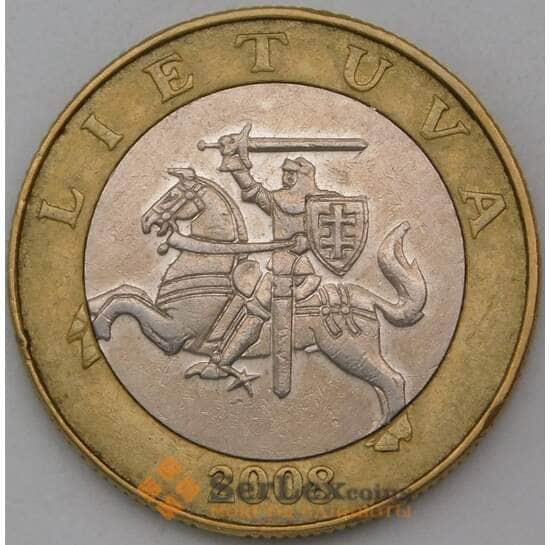Литва 2 Лита 2008 КМ112 VF арт. 28319