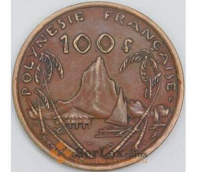Французская Полинезия 100 франков 2001 КМ14 XF арт. 56780