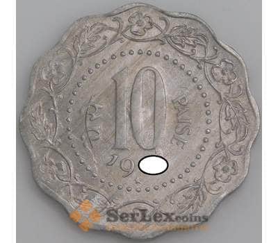Индия монета 10 пайс 1971-1978 КМ27.1 AU арт. 47381