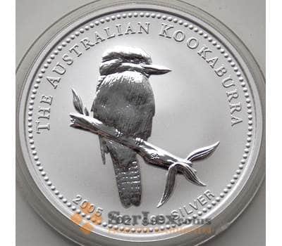Монета Австралия 1 доллар 2005 КМ720 Proof Австралийская Кукабура арт. 12952
