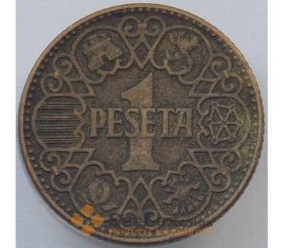 Монета Испания 1 песета 1944 КМ767 VF (J05.19) арт. 17324