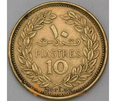 Монета Ливан 10 пиастров 1972 КМ26 арт. 29384