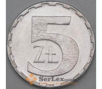 Монета Польша 5 злотых 1990 UNC арт. 26969