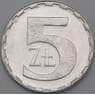 Польша 5 злотых 1990 UNC арт. 26969