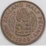 Новая Зеландия 1/2 пенни 1962 КМ23.2 XF арт. 49331