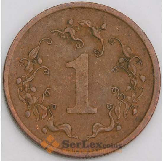 Зимбабве 1 цент 1983 КМ1 VF арт. 46418