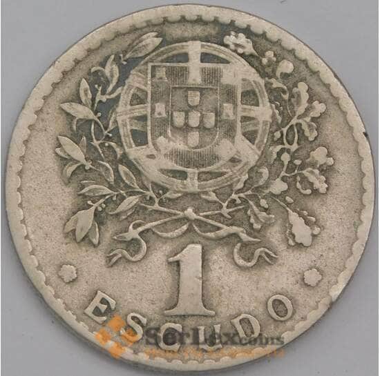Португалия монета 1 эскудо 1930 КМ578 VF арт. 43258