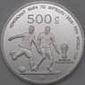 Либерлэнд 500 центов 2016 Prooflike UNUSUAL 38 мм Футбол арт. 26298