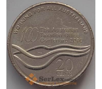 Монета Австралия 20 центов 2005 КМ1642 XF Межународный женский день (J05.19) арт. 17148