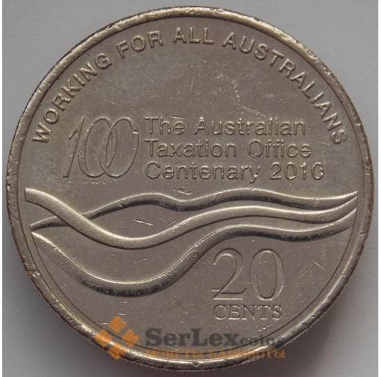Австралия 20 центов 2005 КМ1642 XF Межународный женский день (J05.19) арт. 17148