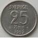 Монета Швеция 25 эре 1952 TS КМ816 VF арт. 11891